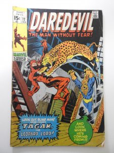 Daredevil #72 (1971) VG Condition