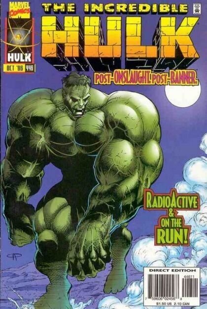 INCREDIBLE HULK #446  HULK POST-ONSLAUGHT (OCT. 1996) 