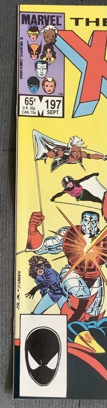 Uncanny X-Men #197 (1985, Marvel) NM+
