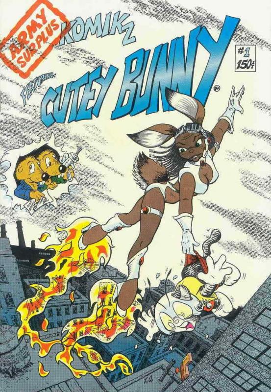 Army Surplus Komikz Featuring: Cutey Bunny #1 VF; JQ | save on shipping - detail