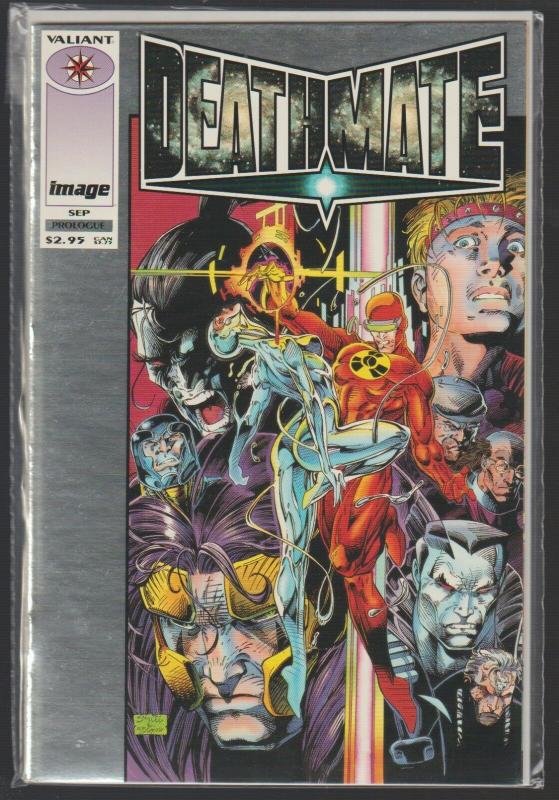 DEATHMATE - PROLOGUE SEPT 1993 - VALIANT / IMAGE COMIC- N/M - W/ BAG & BOARD