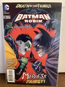 Batman and Robin 16 New 52!  9.0 (our highest grade)  2013  Death of the Family!