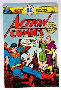 Action #451 (1975) Green Arrow Black Canary DC VF/NM
