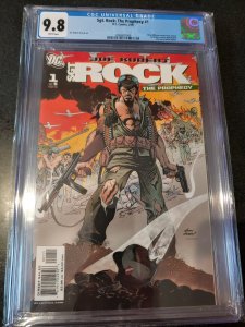 ​SGT. ROCK: THE PROPHECY #1 CGC 9.8 JOE KUBERT STORY & ART