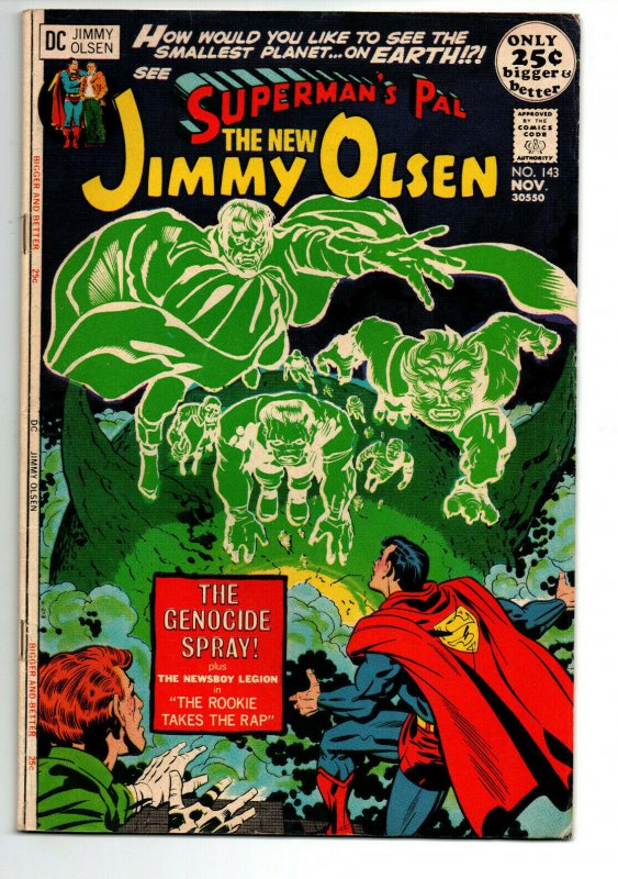 Superman's Pal Jimmy Olsen #143 - Jack Kirby - 1971 - FN