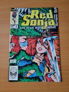 Red Sonja v3 #4 Direct Market Edition ~ NEAR MINT NM ~ 1984 Marvel Comics