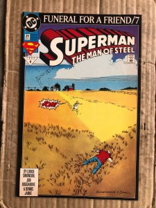 Superman: The Man of Steel #21 Direct Edition (1993)