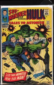 Tales to Astonish #83 (1966) Hulk