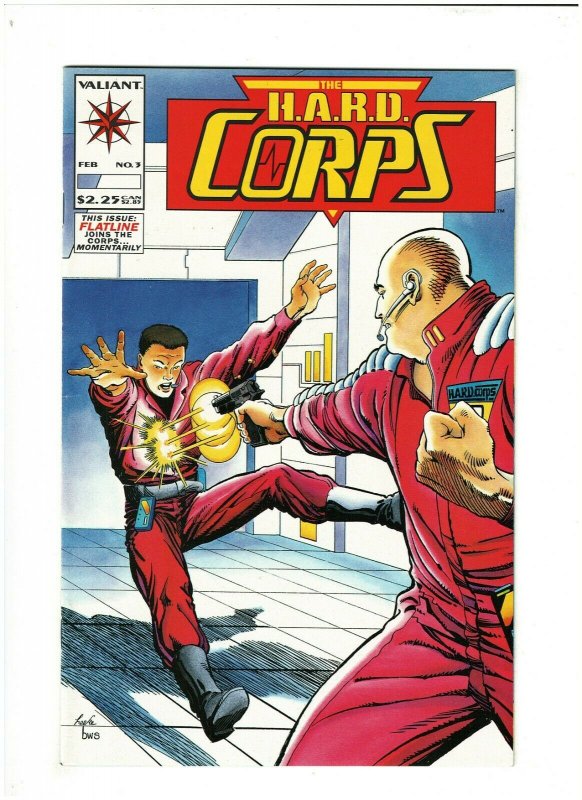 Hard Corps #3 NM- 9.2 Valiant Comics 1993