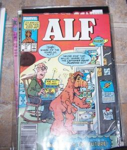 ALF #17 (Jul 1989, Marvel) alien life form HA  80s tv show MELMAC