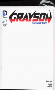 Grayson #1 Blank Cover (2014) Grayson