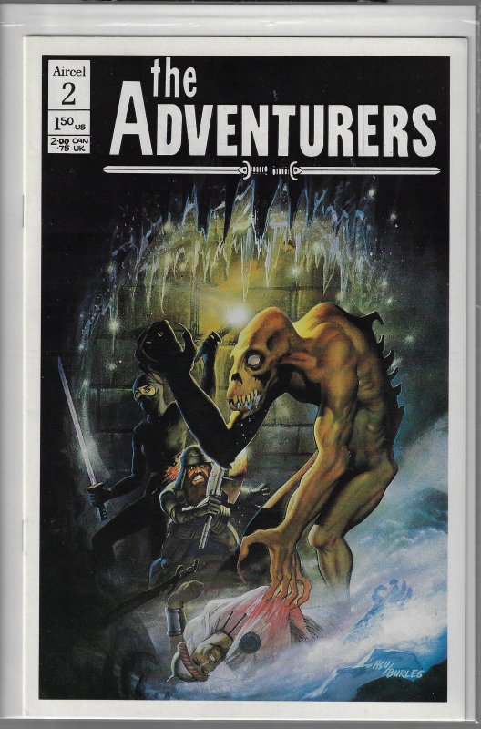 Adventurers #0-10 (Adventure Publications, 1986-1987)  NM Average