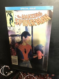 The Amazing Spider-Man #262 (1985) high-grade photo cover key! VF Wow!