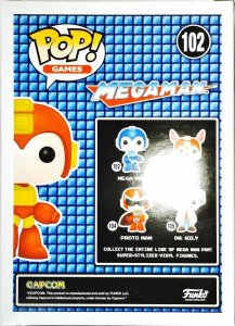 Funko Pop! Games Megaman #102  Mega Man - Fire Storm  fc6