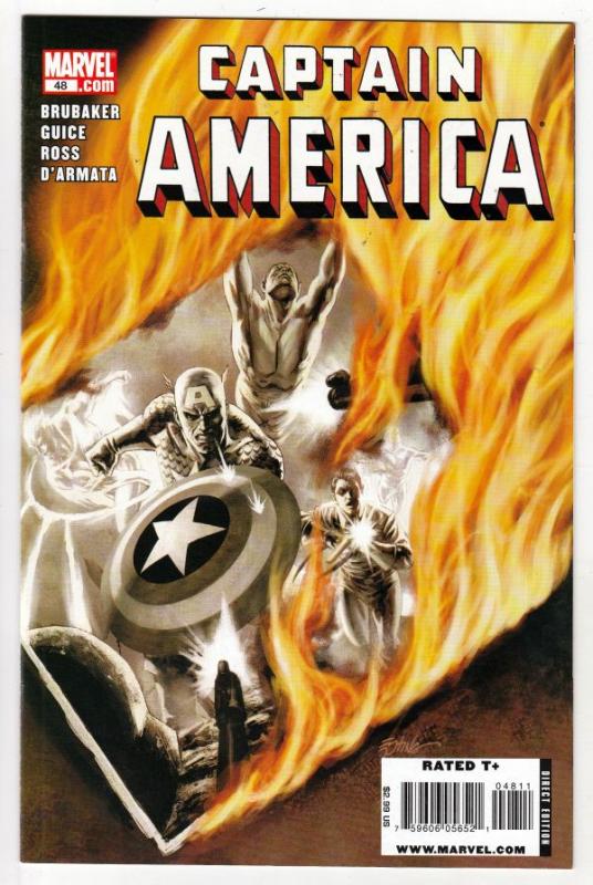 Captain America #48 (May-09) NM+ Super-High-Grade Captain America aka Bucky B...