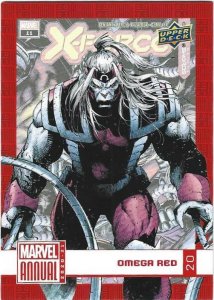 2020-21 Marvel Annual #2 Omega Red