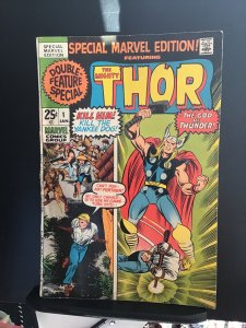 Special Marvel Edition #1 (1971) mid-high-grade Thor Kirby key! FN+ Wow!