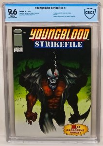 YOUNGBLOOD STRIKEFILE #1 CBCS 9.6 1st App Glory Giger Allies Image Comics