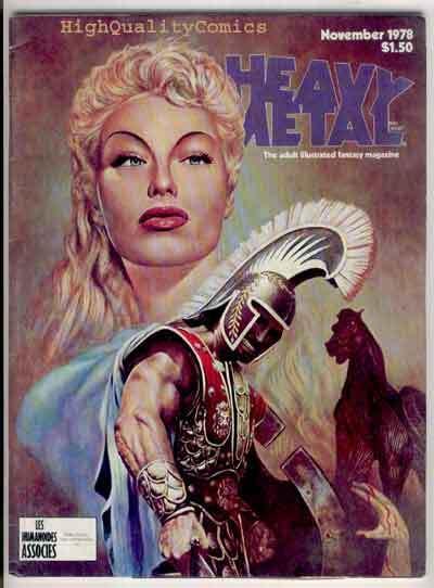 HEAVY METAL #20, 11/78, Richard Corben, Bissette, FN, Moebius, Magazine, 1977