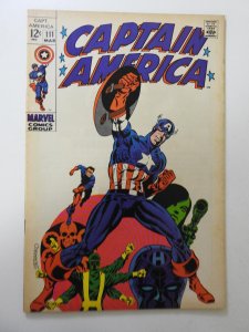 Captain America #111 (1969) FN/VF Condition!