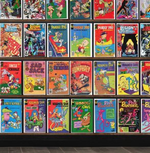 Huge Lot 140+ Comics with Legion Of Super Heroes, Captain Atom & More!