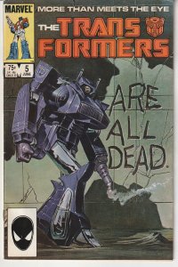 Transformers(Marvel) # 5  Shockwave Triumphant !!!!