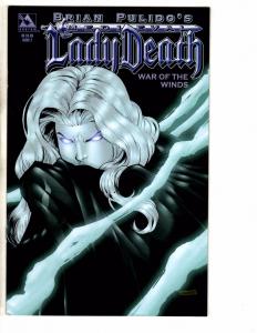 Lot Of 9 Lady Death Avatar Comic Books War Winds # 1 (3) 2 (2) 3 (2) 4 (2) J261