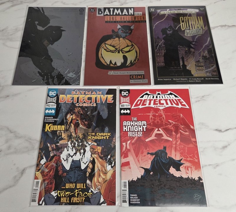 Batman 50 Book Comic Lot Detective Legends Gaslight Long Halloween Reptilian NM