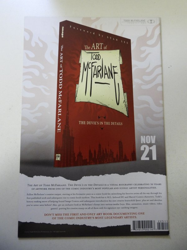 Spawn #225 Cover B by Todd McFarlane (2012) VF- Condition