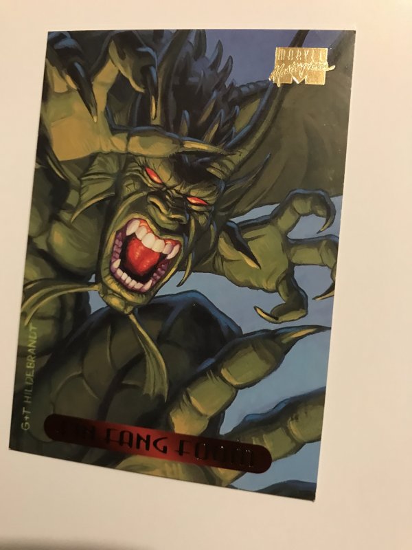 FIN FANG FOOM #37 card : 1994 Marvel Masterpieces, NM; Hilderbrandt art