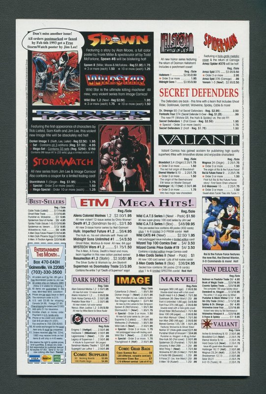 Pitt #1 (Image/ Full Bleed ) 9.8 NM-MT  January 1993