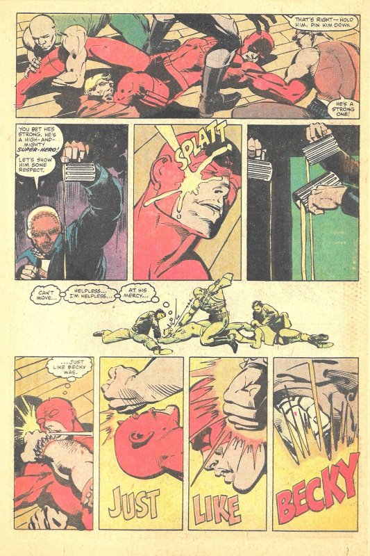 DAREDEVIL #173 (Aug1981) 8.0VF  All Frank Miller w/ Klaus Janson!  GLADIATOR!