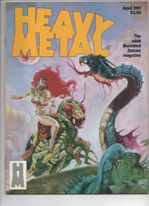 HEAVY METAL #49, NM-, April 1977 1981, Richard Corben, Findley, more in store