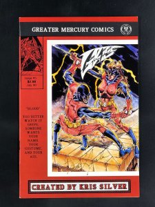 Grips Adventures #4 (1990) Signed by Kristoffer A. Silver & Pete Ayala