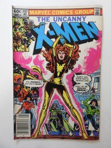 The Uncanny X-Men #157 (1982) VG Condition! Moisture stain
