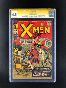 The X-Men #2 (1963) CGC 4.5 Signed by Stan Lee! 2nd appearance of the X-Men!