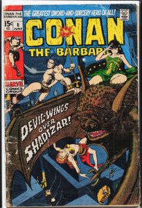 Conan the Barbarian #6 (1971) Conan