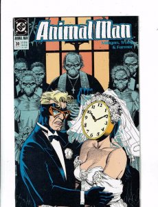 Lot of 5 Animal Man DC Comic Books # 29 30 34 51+Annual 1 WT5 