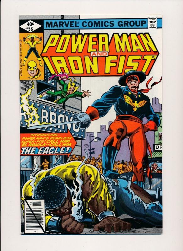 Marvel Comics Group POWER MAN and IRON FIST #58  ~ VF 1979 (HX634)