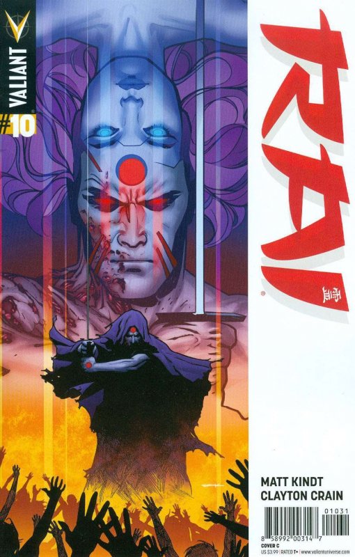 Rai (2nd Series) #10C VF ; Valiant | Matt Kindt Clayton Crain