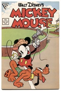 Walt Disney's Mickey Mouse #235  1988 - Gladstone  -VF - Comic Book