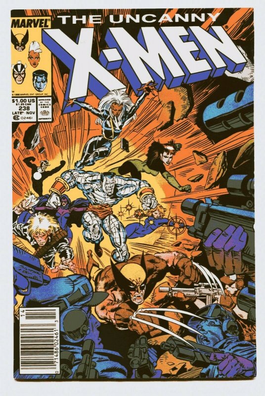 Uncanny X-Men 238 VF- 7.5 Marvel 1988 Uncertified FREE SHIP