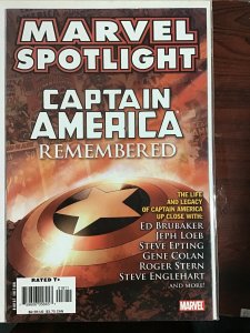 Marvel Spotlight:  Captain America Remembered (2007)