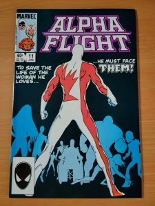Alpha Flight #11 Direct Market Edition ~ NEAR MINT NM ~ 1984 Marvel Comics