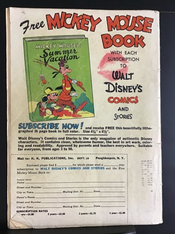 Walt Disney's Comics & Stories #133 (1951)