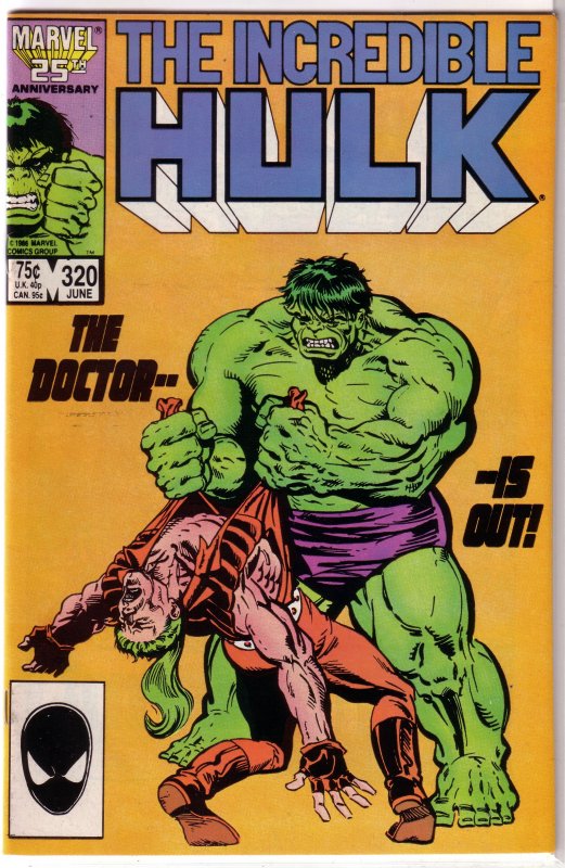 Incredible Hulk   vol. 1   #320 FN Milgrom, Doc Samson