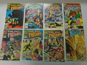 New Mutants comics lot 40 diff from:#3-85 avg 5.0 VG FN (1983-90 1st Series)