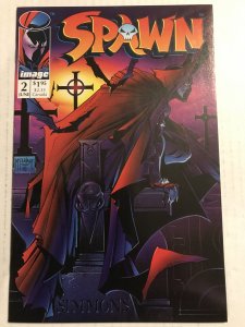 SPAWN #2 : Image 6/92 NM-; 1st appearance Clown / Violator, Beautiful