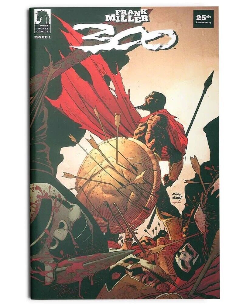 Frank miller 300 25th Anniversary Andy Kubert MEGACON EXCLUSIVE  TRADE/VIRGIN SET | Comic Books - Modern Age / HipComic, image size:800x1000