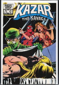 Ka-Zar the Savage #21 (1982) Ka-Zar
